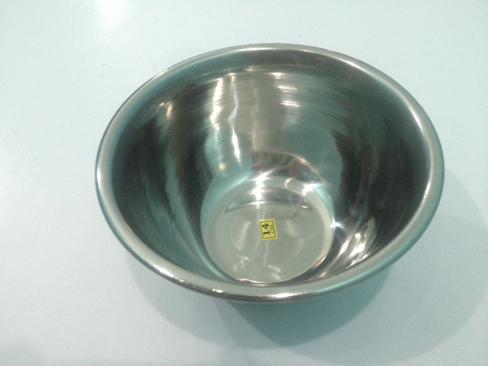 Thau inox không rỉ 14cm