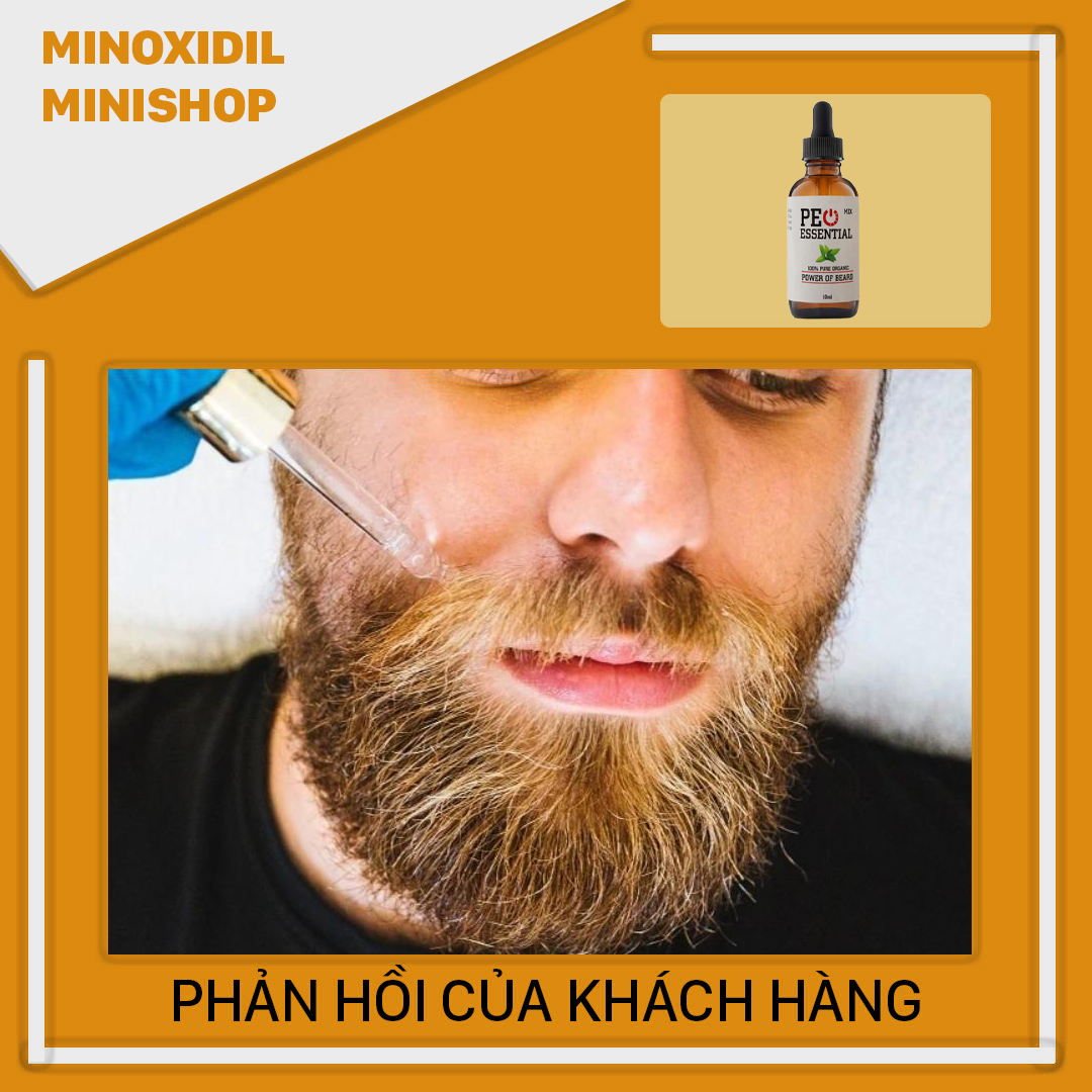 PEO Mix Hỗ Trợ Minoxidil Mọc Râu Tóc 5% Dạng Lỏng