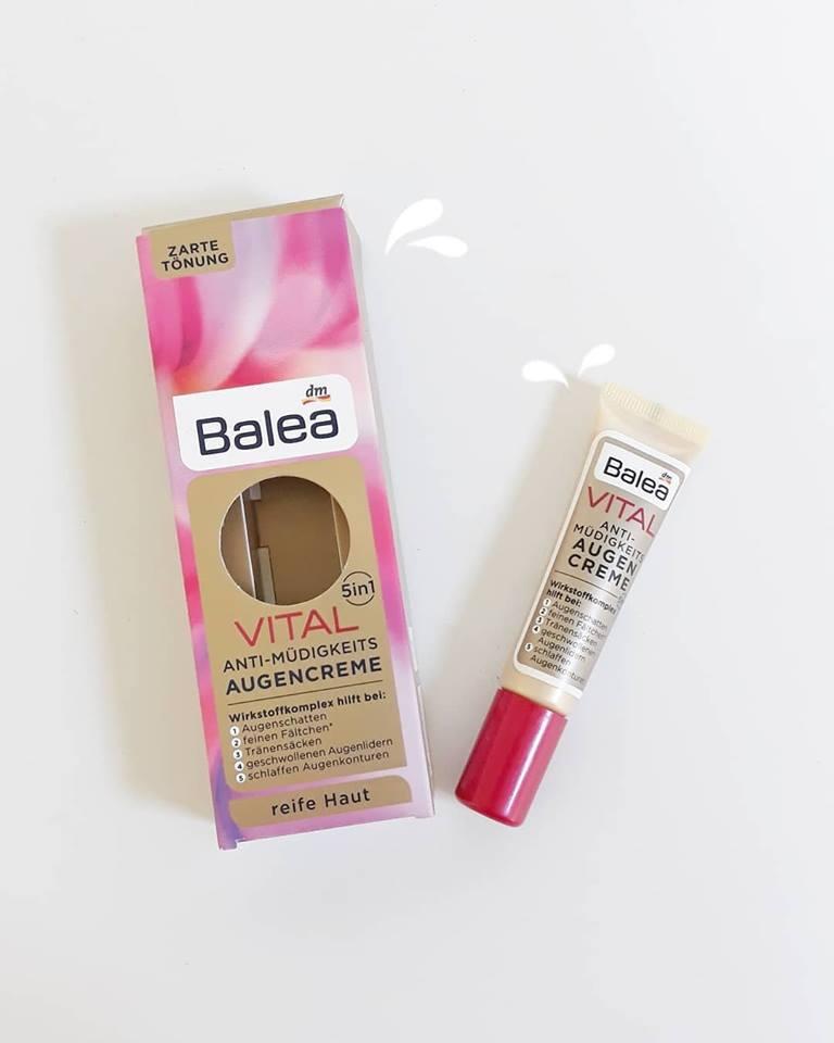 Kem dưỡng da vùng mắt Balea Vital 5 in1