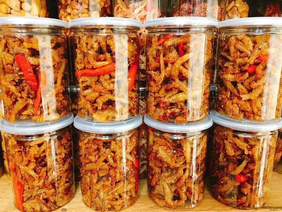 [NGON] CÁ CƠM RIM LÁ CHANH - HỦ 250Gram