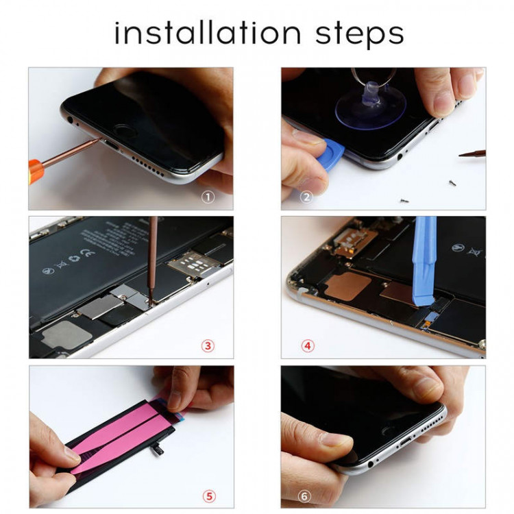Bộ tua vít thay pin iphone Baseus Battery disassembler For iP8 Plus ACDM-IP8P/IP7P