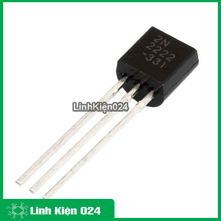 Bộ 10 2n2222 to-92 trans npn 0.6a 40v