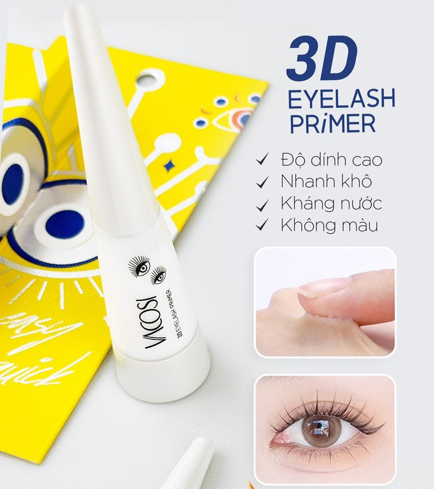 Keo Dán Mi Vacosi Natural Studio Eyelash 3D Primer 8ml