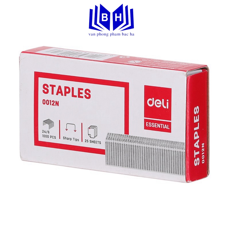 Ghim dập 24/6 deli e0012n