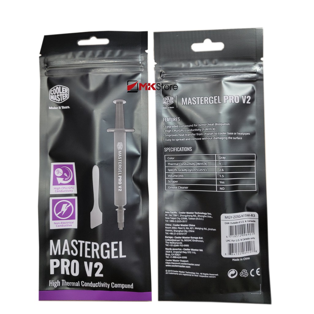 Master mastergel Pro v2 CPU Cooler Master glue-Original