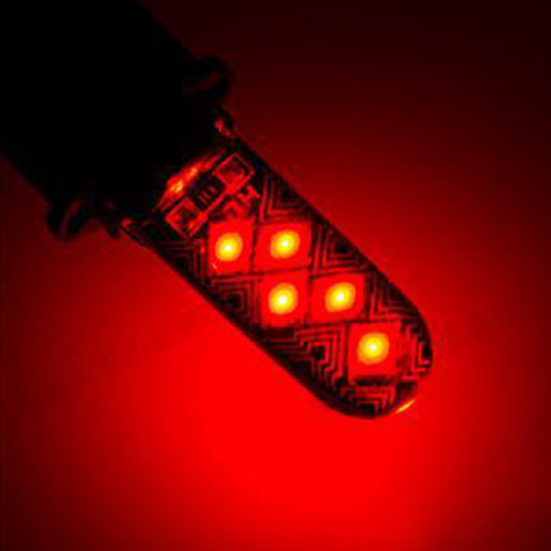 [HCM]01 bóng đèn LED T10 10SMD 2835 SILICON sắc màu tươi sáng lắp demi xi nhan xe máy ô tô DC12v