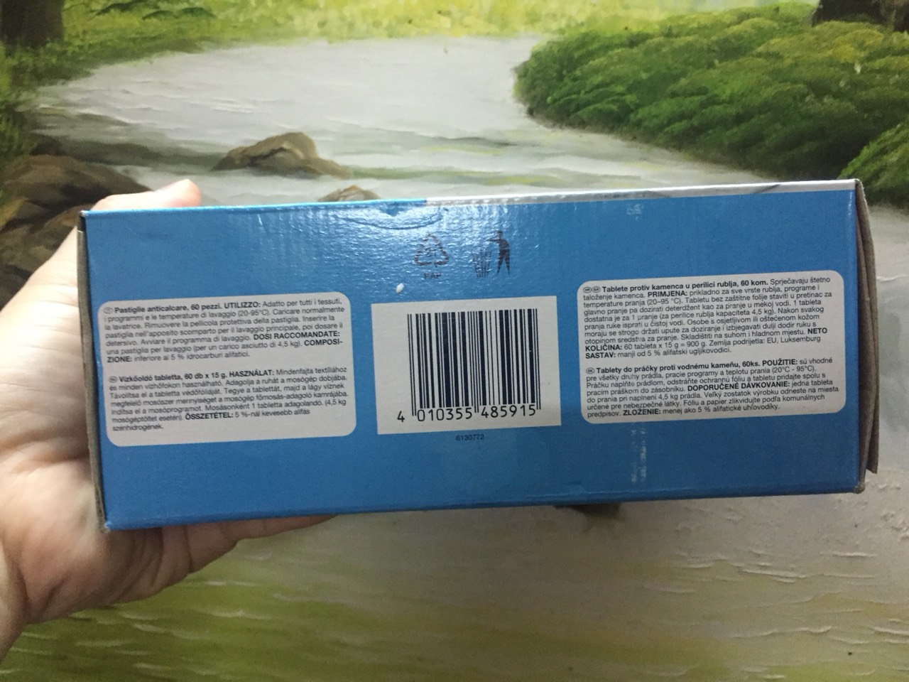 Viên tẩy lồng giặt DENKMIT 60v - Hàng Đức