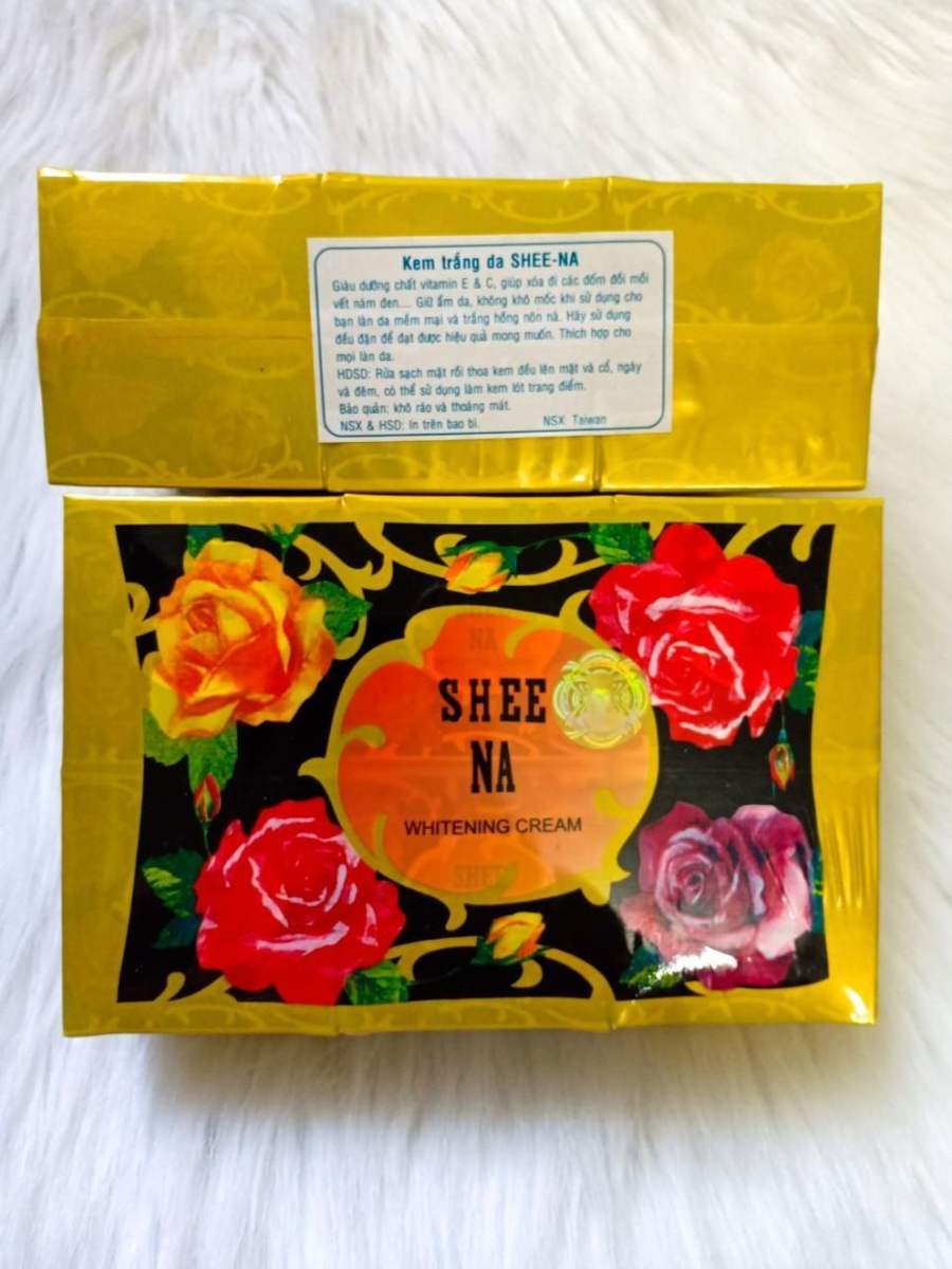 [HCM]COMBO 6 HỘP Kem bông hồng đen SHEE NA