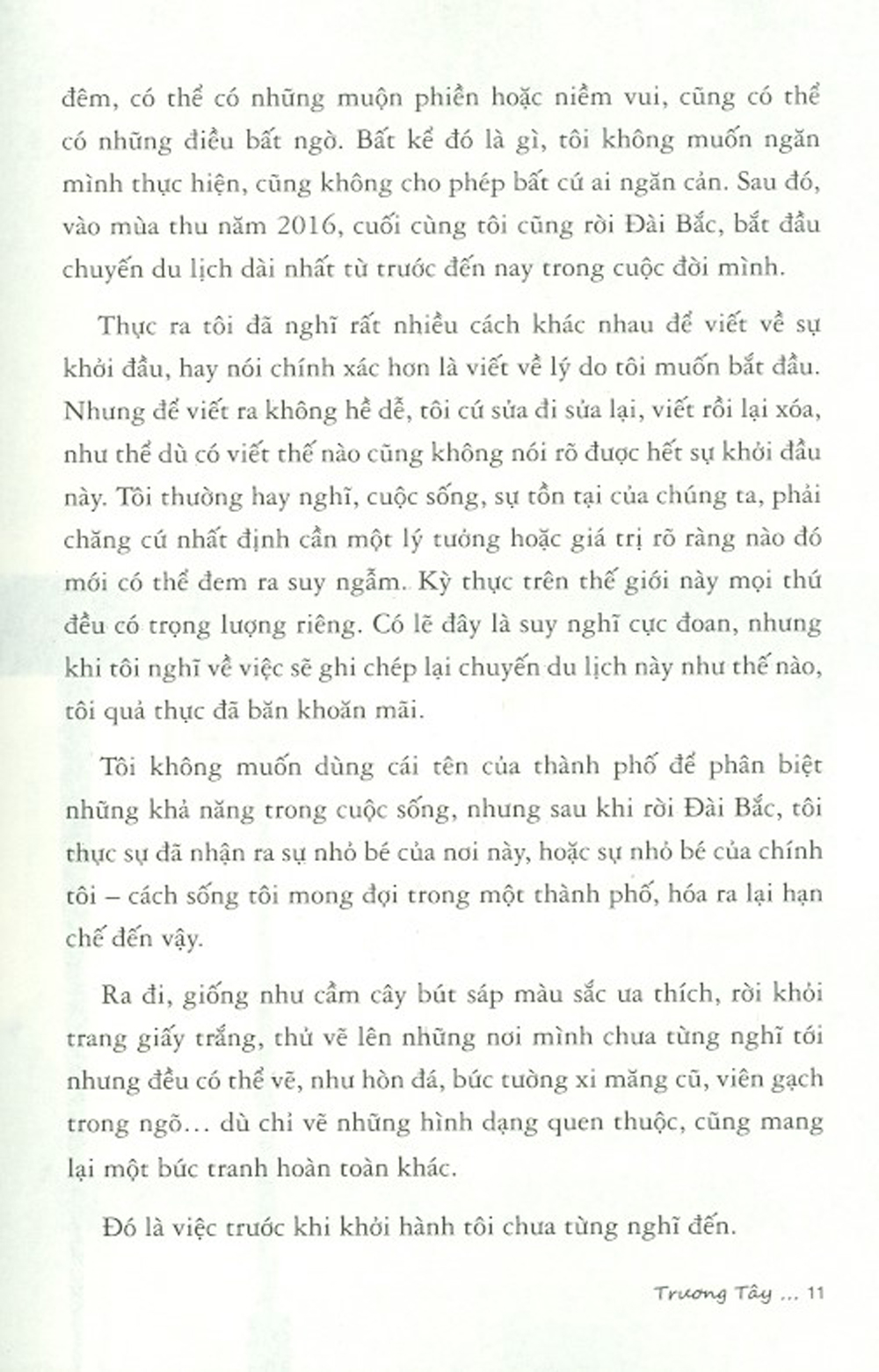 Thời Gian Lắng Đọng Theo Bước Chân Em