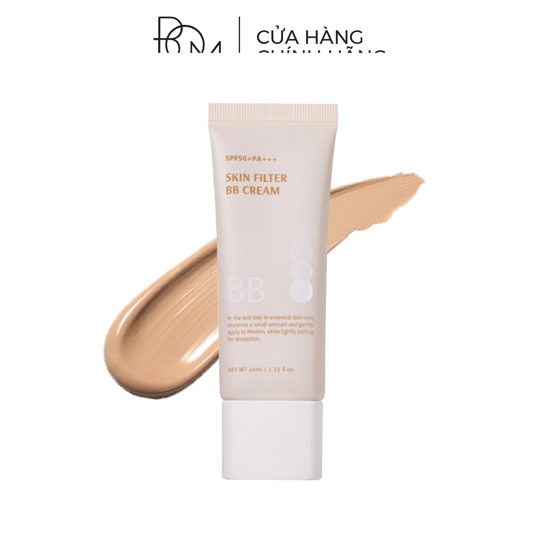 Kem Nền BOM Skin Filter BB Cream SPF 50 PA +++ 40ml