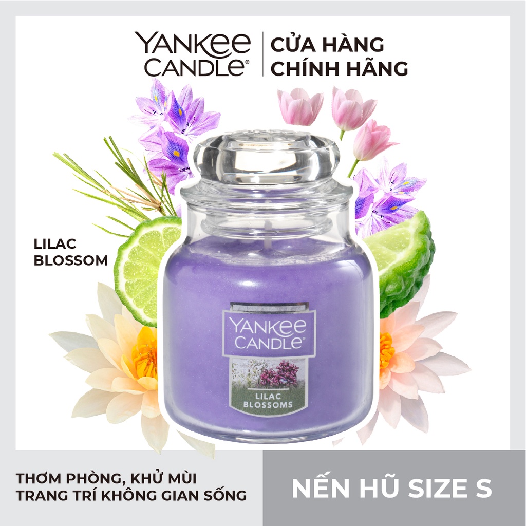 Hũ nến thơm Yankee Candle (Size S 104g)
