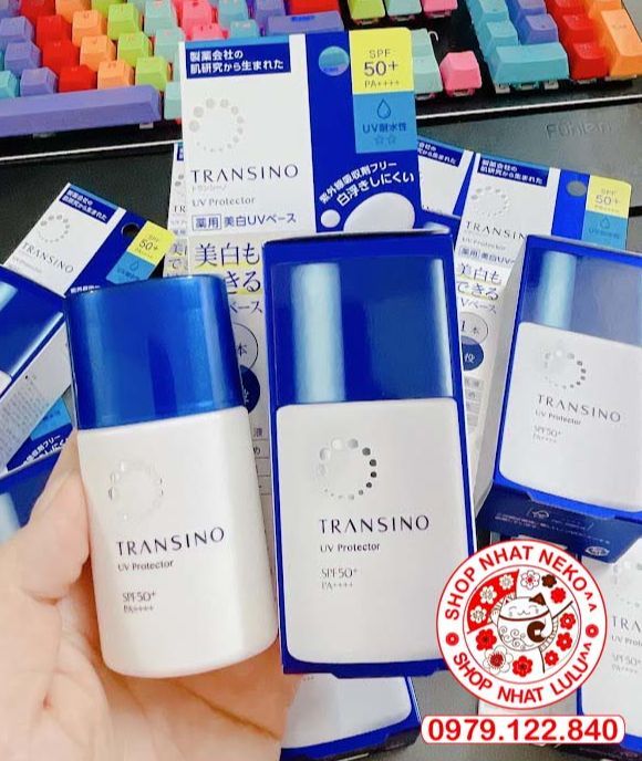 (Date 2026) KEM DƯỠNG NGÀY - CHỐNG NẮNG TRANSINO Ngừa nám trắng da NỘI ĐỊA Nhật