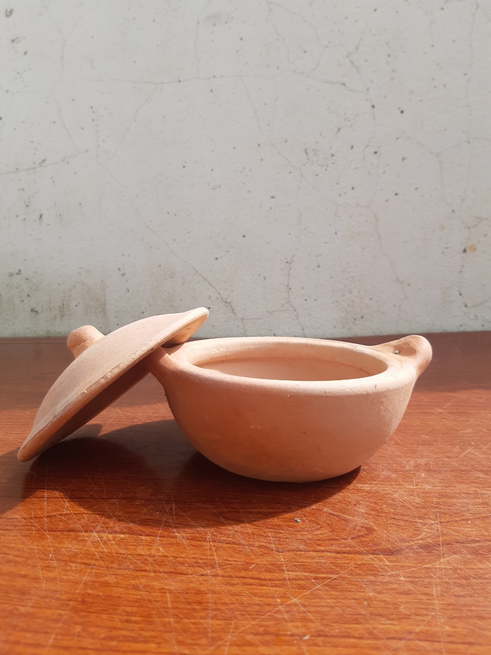 Nồi đất khoa quẹt đáy bằng ( biên hòa )