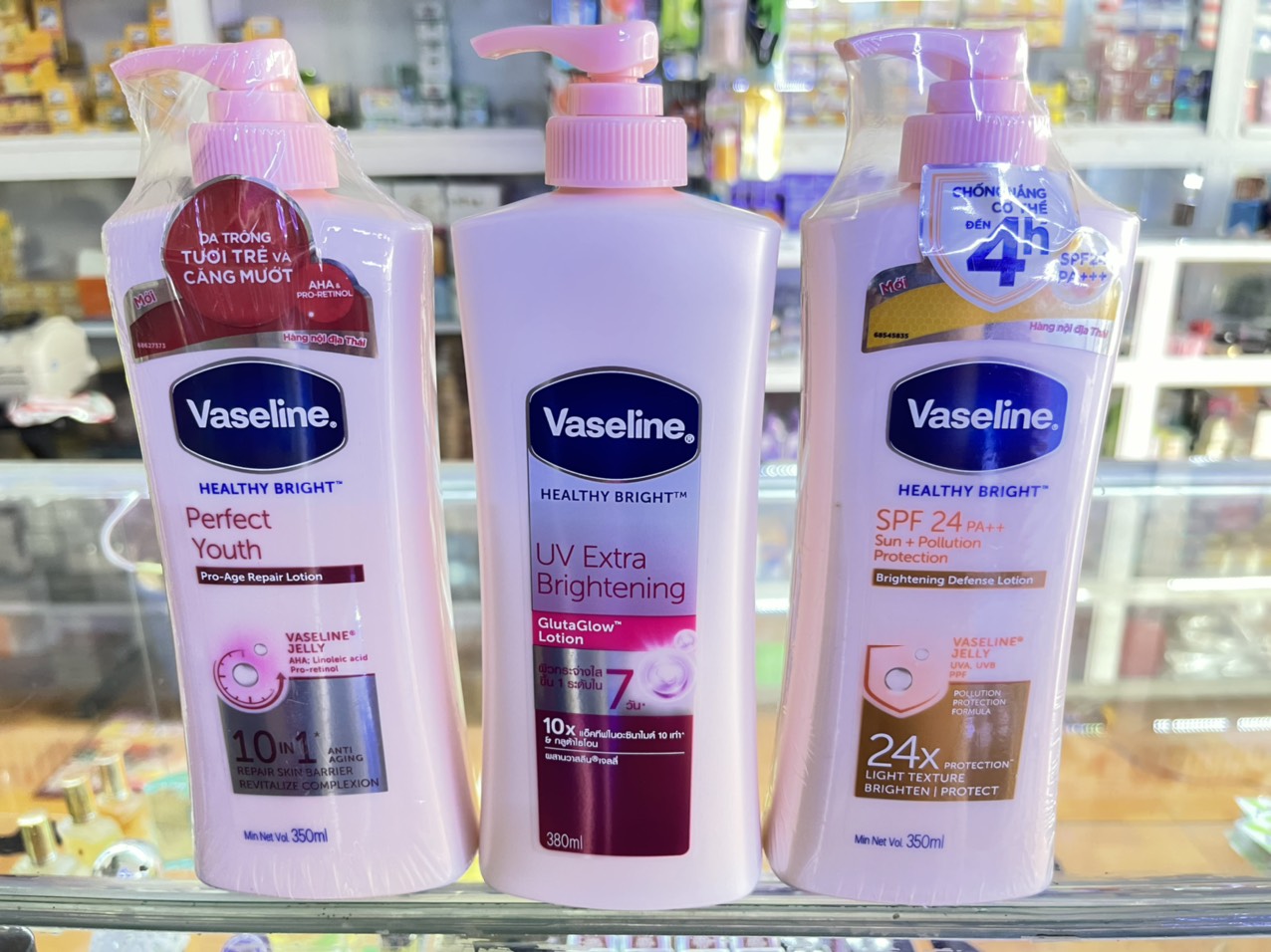 [ chính hãng ]Sữa dưỡng thể trắng da Vaseline 350ml/chai
