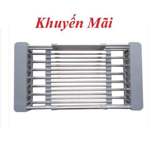 Chậu rửa bát Inox Đúc Nguyên Khối 82 x 45cm (Khuyến mãi kệ đồ) 2 HL