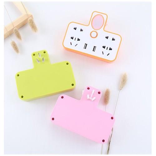 Ổ điện BỘ CHIA Ổ ĐIỆN 2 CỔNG USB CÓ ĐÈN