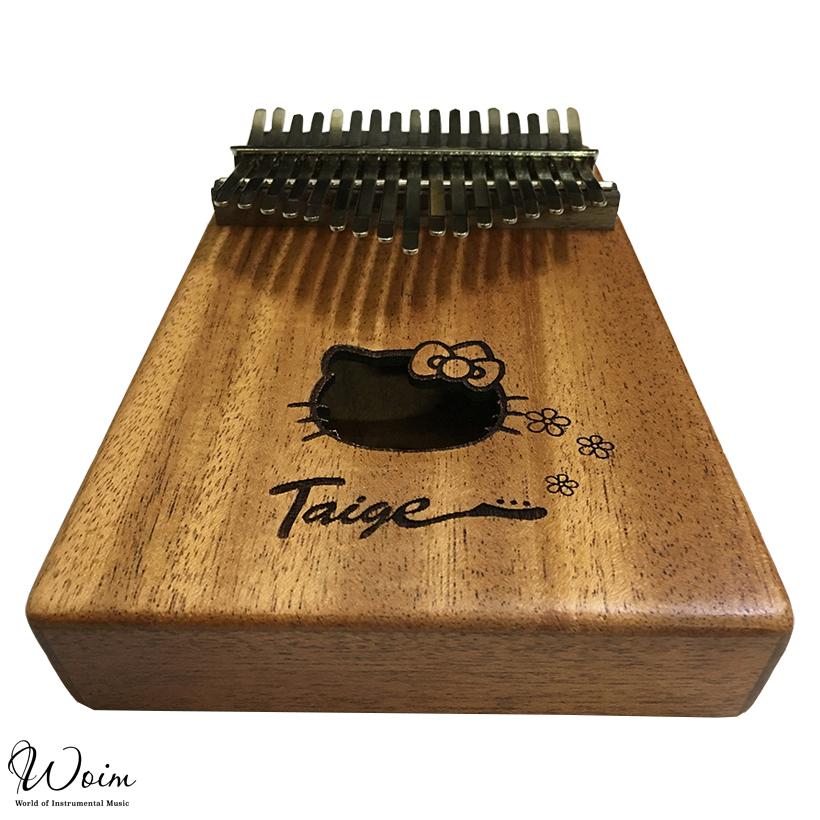 Đàn Kalimba 17 phím Taige gỗ Mahogany