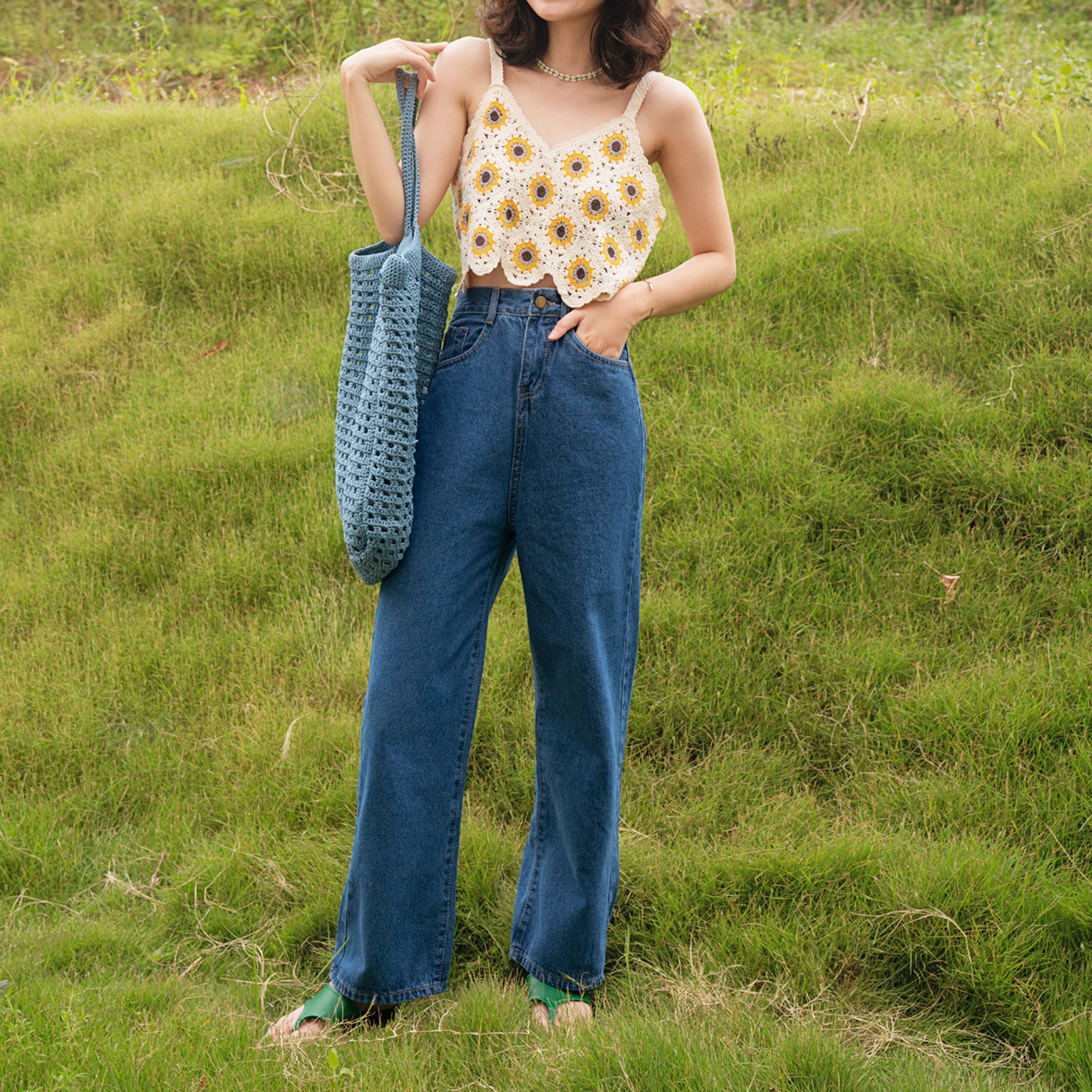 BLEUBIRD Quần jeans dáng suông DAILY JEANS