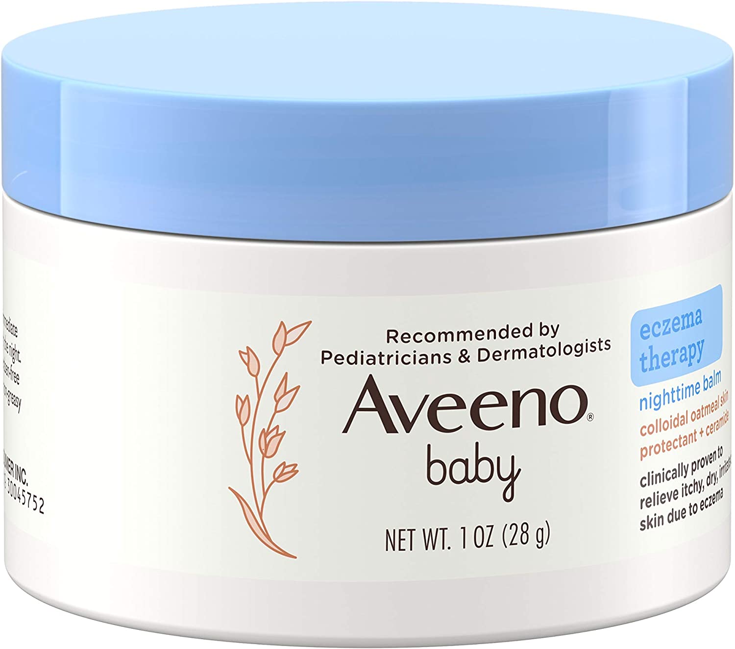 Aveeno Baby Eczema Therapy Nightime Balm