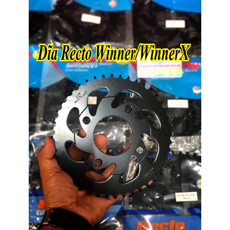 Nhông dĩa recto honđa winner sonic 14t 15t
