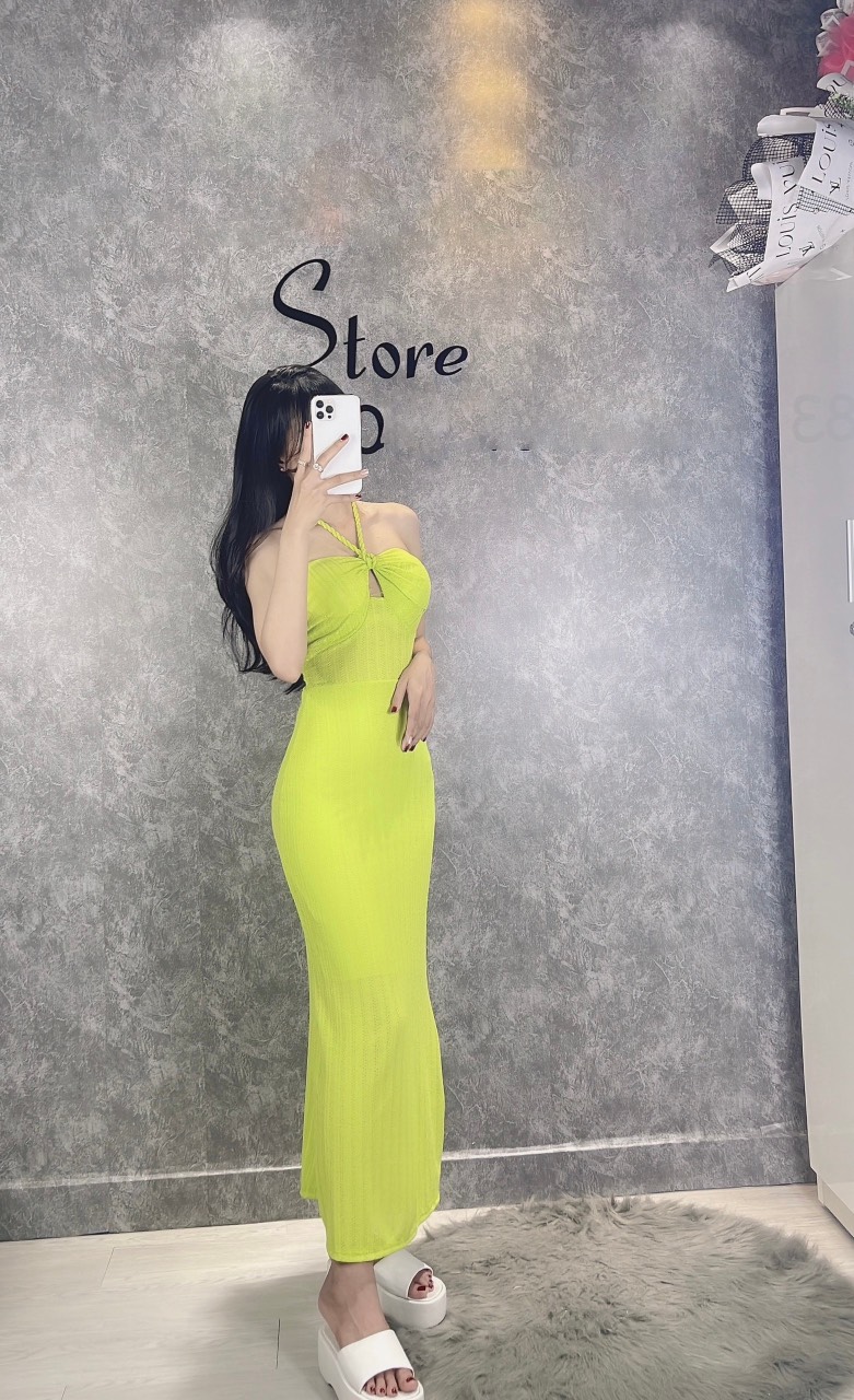 [HCM]đầm thun ôm body xinh xắn m5353