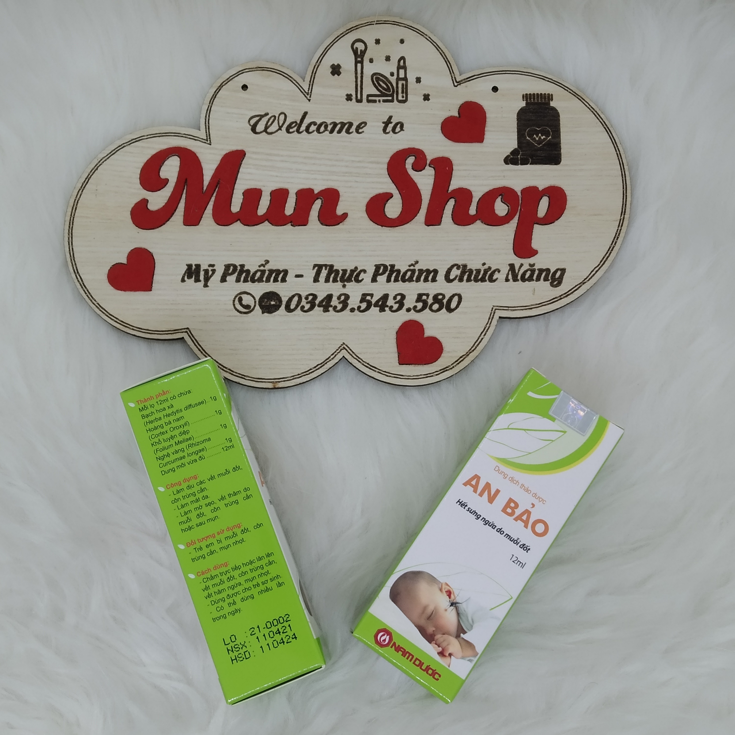Dung dịch thảo dược bôi muỗi đốt AN BẢO (12ml)