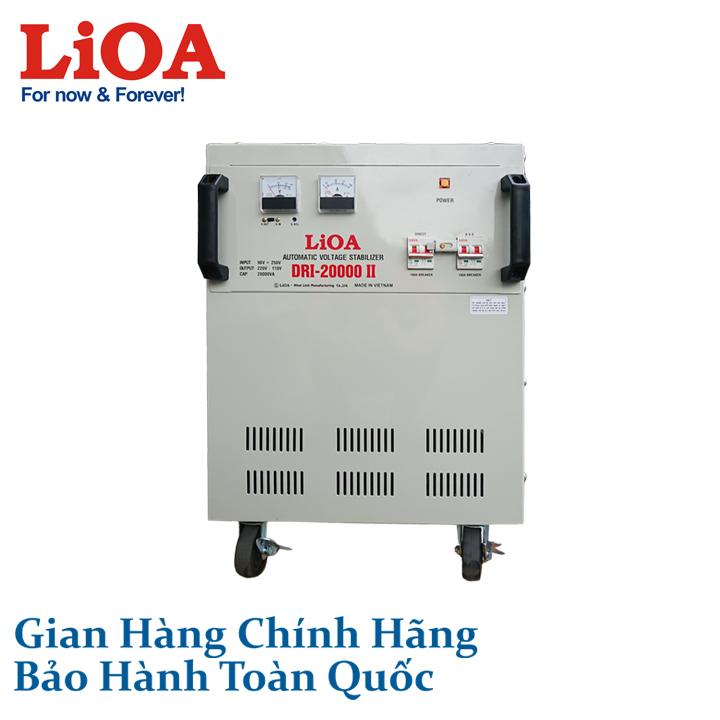 [Trả góp 0%] Ổn áp 1 pha LiOA DRI-20000II