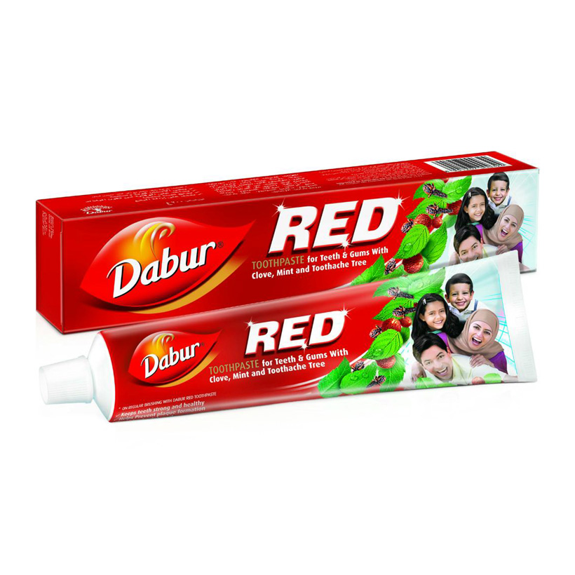 Kem đánh răng thảo dược Dabur Red Toothpaste 200gr HSD 2025