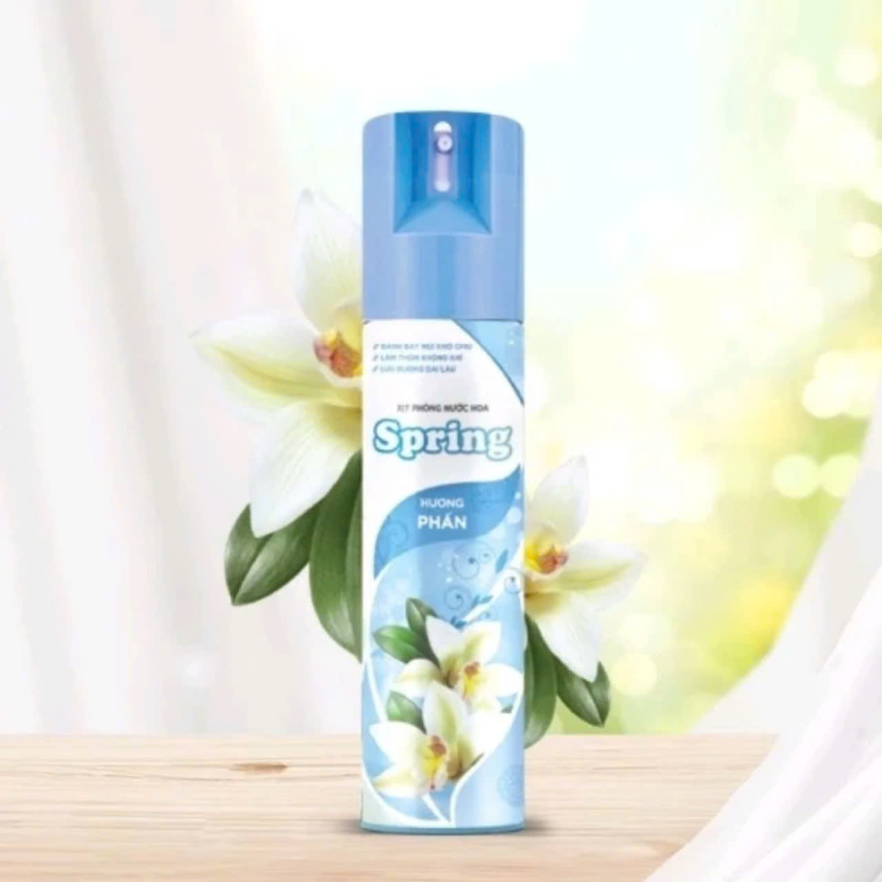XỊT PHÒNG NƯỚC HOA SPRING THƠM LÂU ( 5 MÙI HƯƠNG)