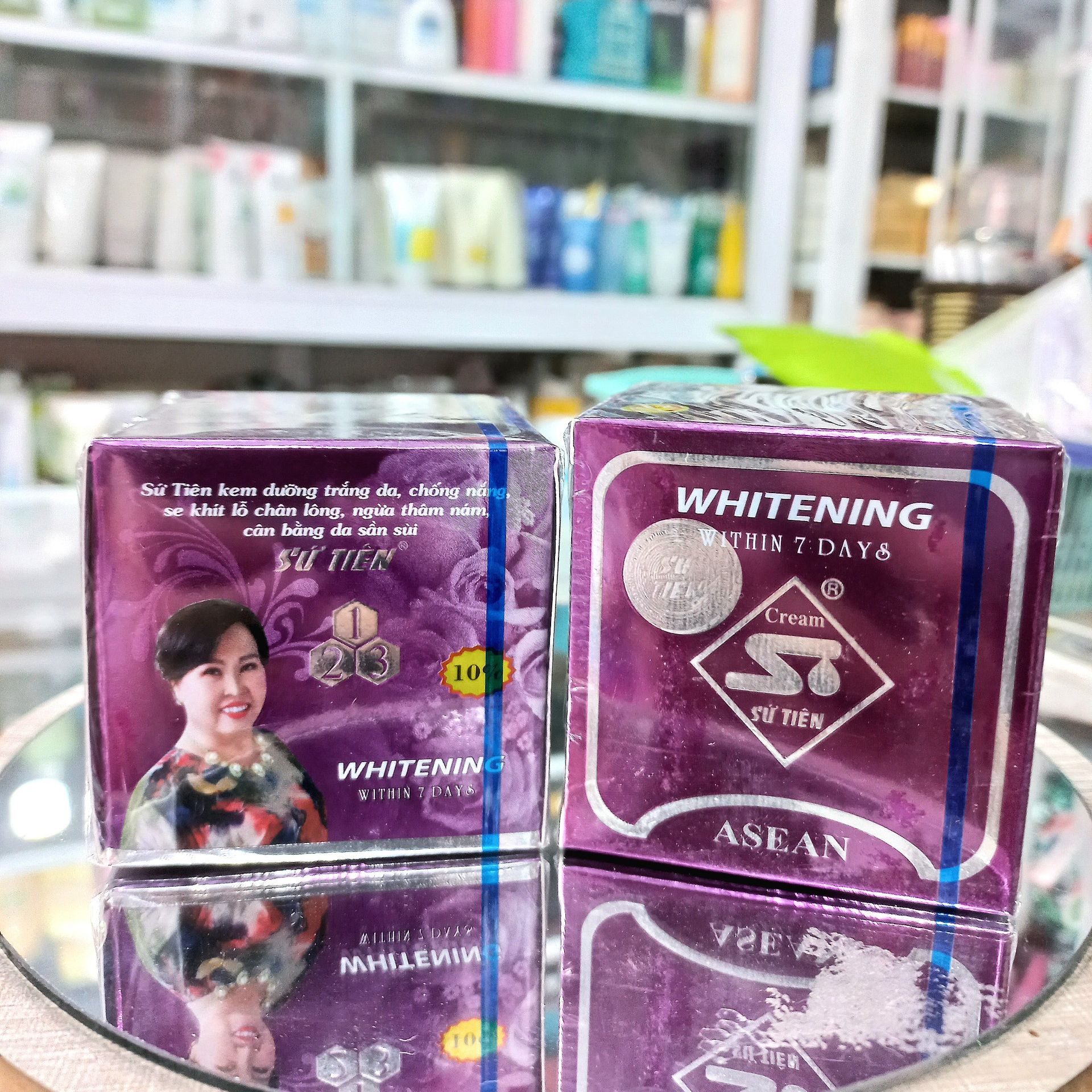 Kem sứ tiên dưỡng trắng da, chống nắng, ngừa thâm nám 10g