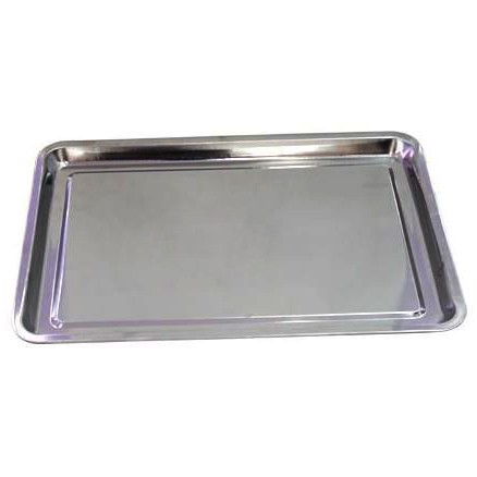 Khay inox đựng thức ăn 20x30