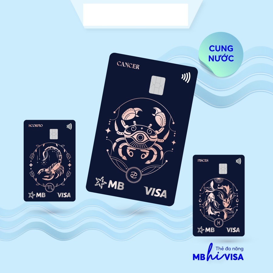 Bộ sưu tập thẻ MB hi collection Phiên Bản 12 cung hoàng đạo