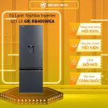Tủ lạnh Toshiba Inverter 321 lít GR-RB405WEA-PMV(06)-MG - - GIAO HÀNG TOÀN QUỐC - FREESHIP HCM