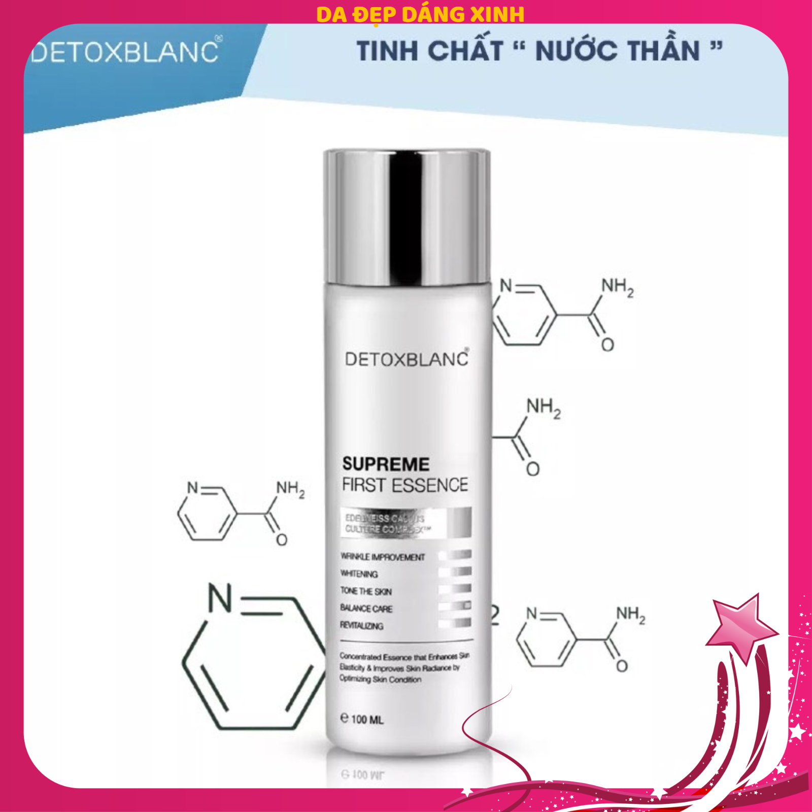 Tinh chất nước thần Supreme First Essence Detox BlanC