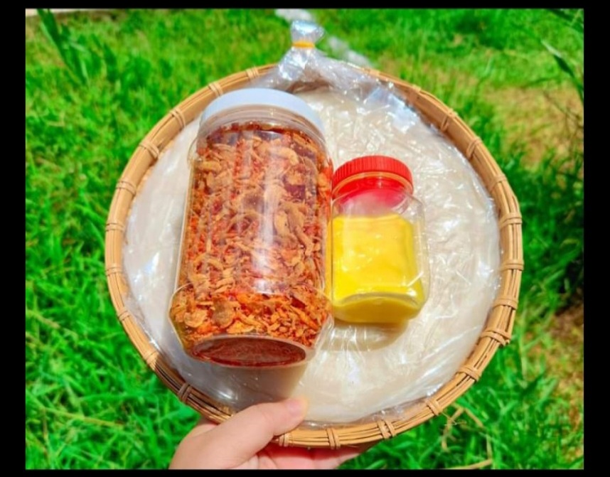 combo bánh tráng phơi sương