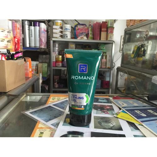 [HCM]Gel tạo kiểu tóc Romano Classic 150g