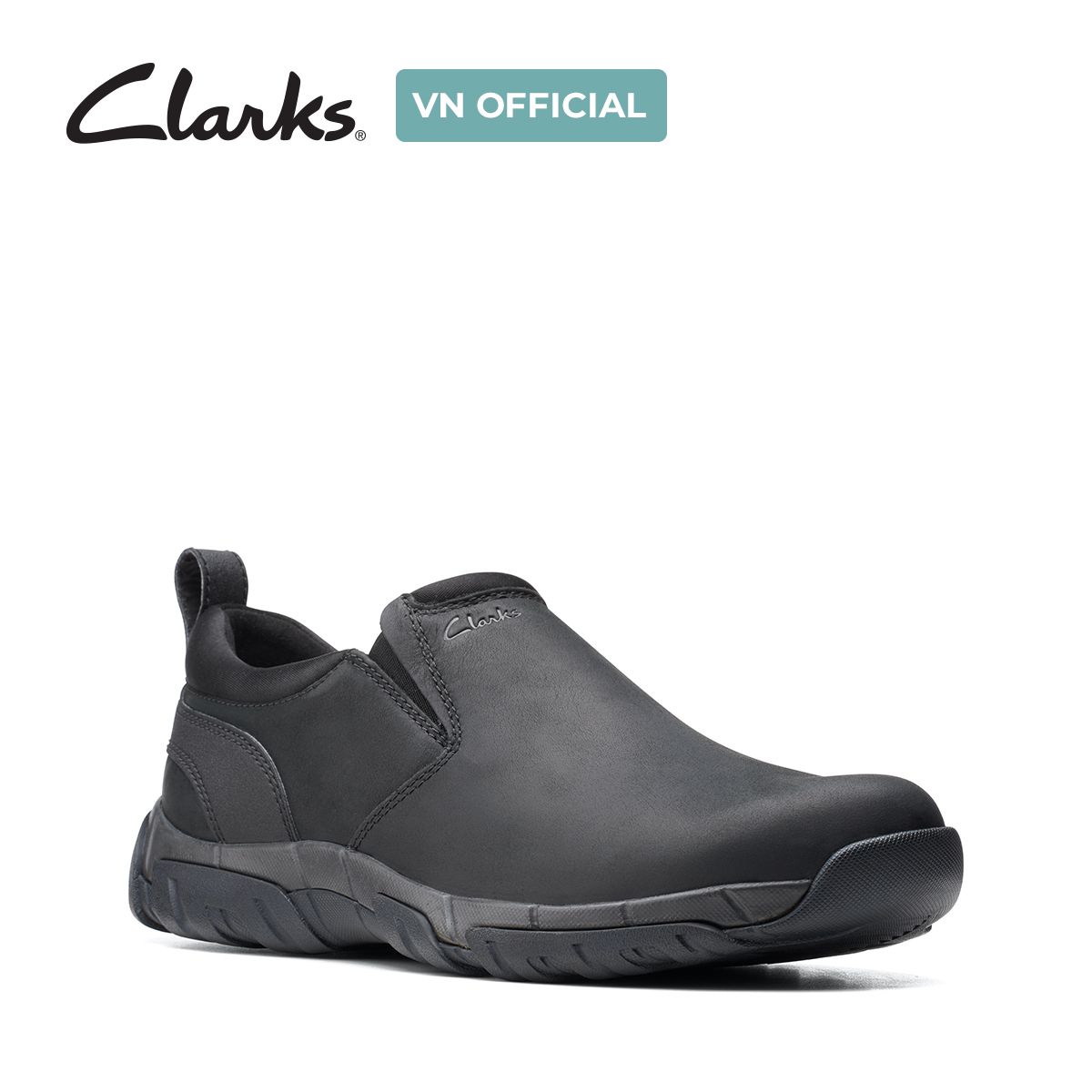 Giày Lười Da Nam Clarks - Grove Step