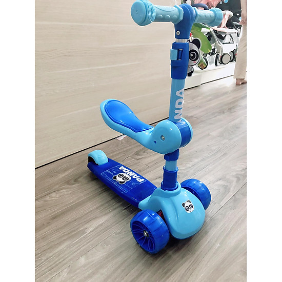 Xe trượt Scooter Panda cao cấp 2 trong 1