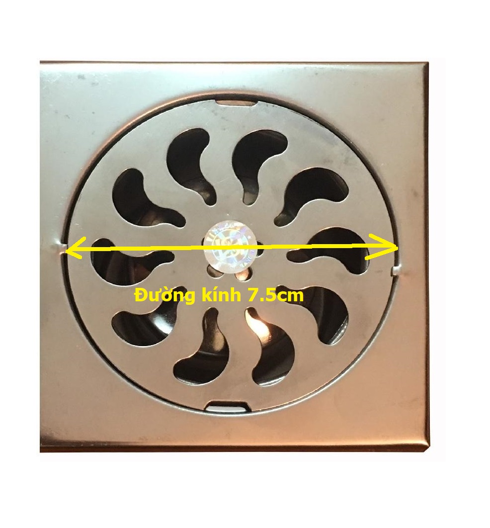 Ga thoát sàn ống thoát 60 - inox 201