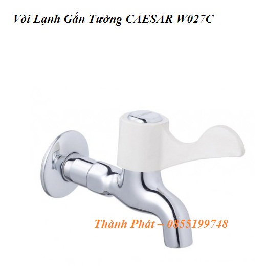 [CHÍNH HÃNG] Vòi Lạnh Gắn Tường CAESAR W027C, WP027C, WL027C