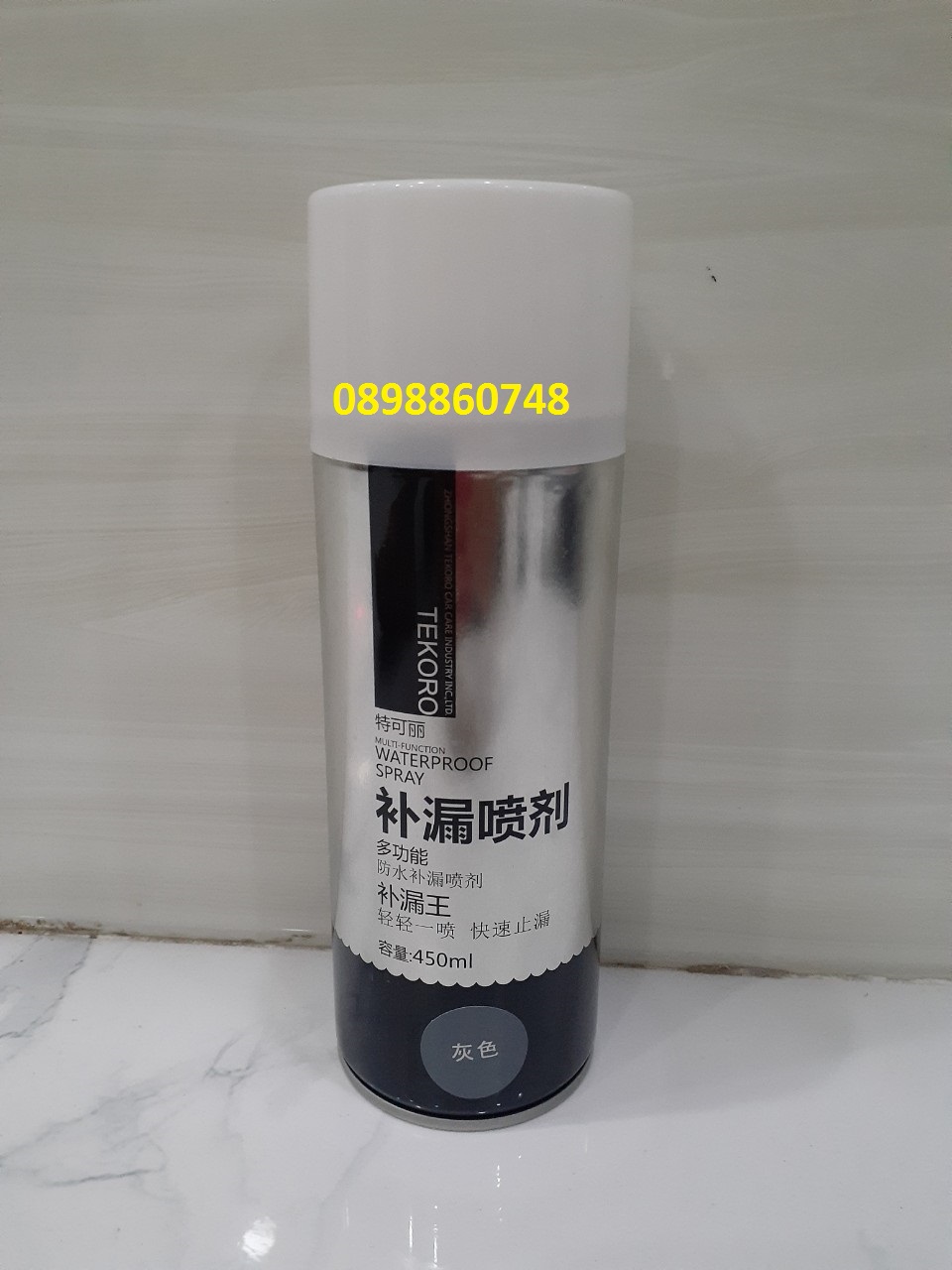 Sơn Xịt Chống Thấm chính hãng TEKORO màu đen