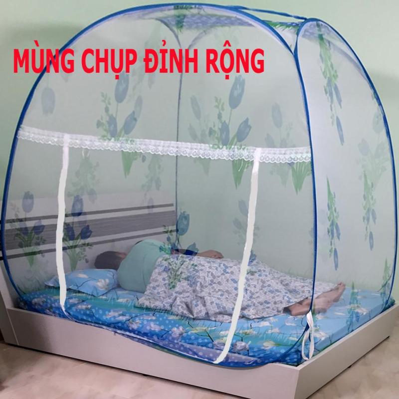 Mùng chụp tự bung đỉnh rộng 1.8x2m