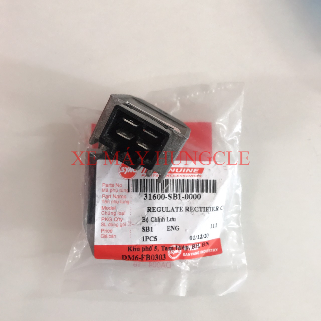 Đi ốt nạp(Cục sạc) SB1 chính hãng SYM [HUNGCLE]