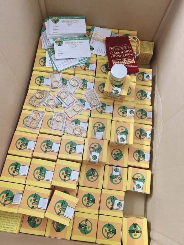 Kem bôi da Hoa Mộc hàng chuẩn