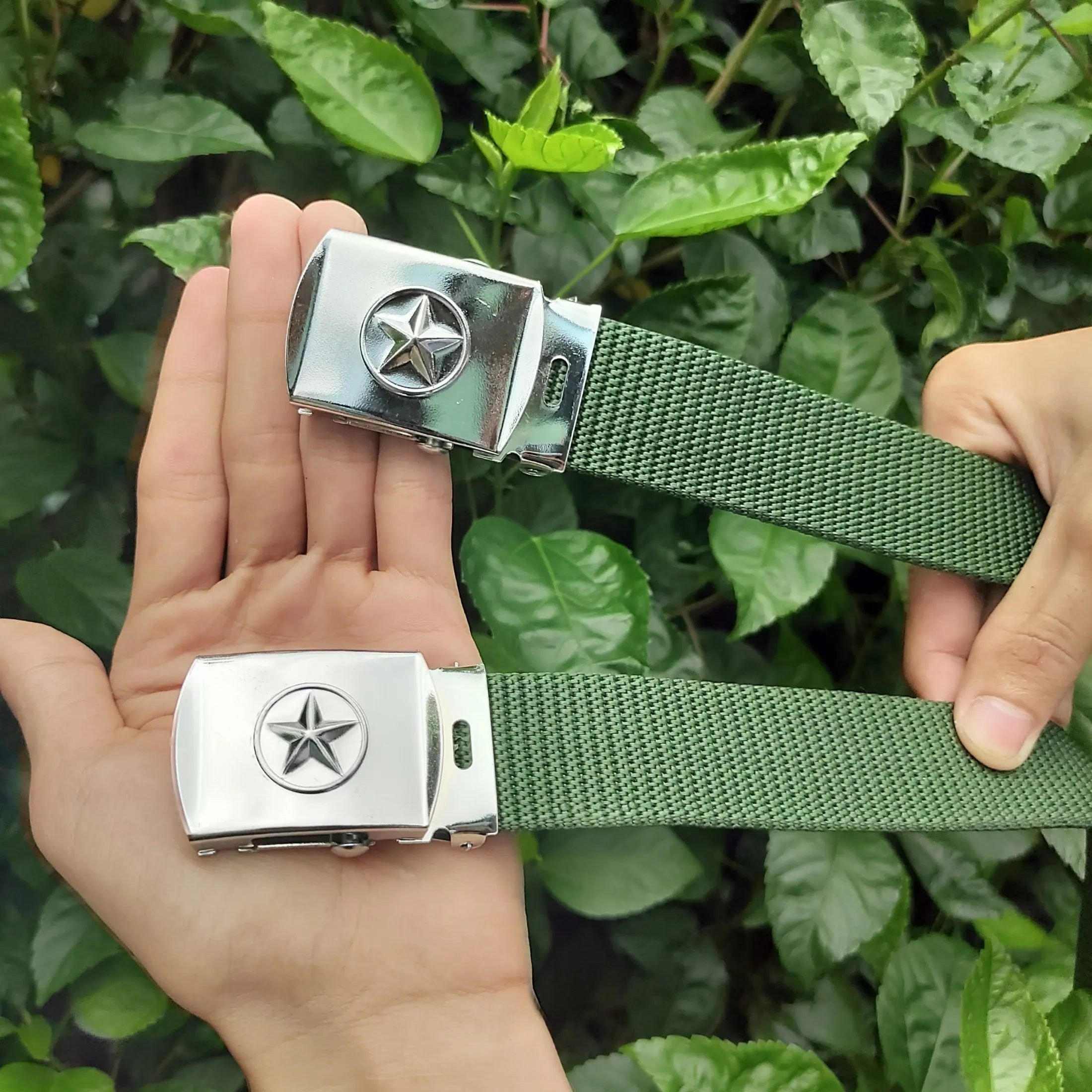 Dây Lưng Dù Xanh Siêu Bền