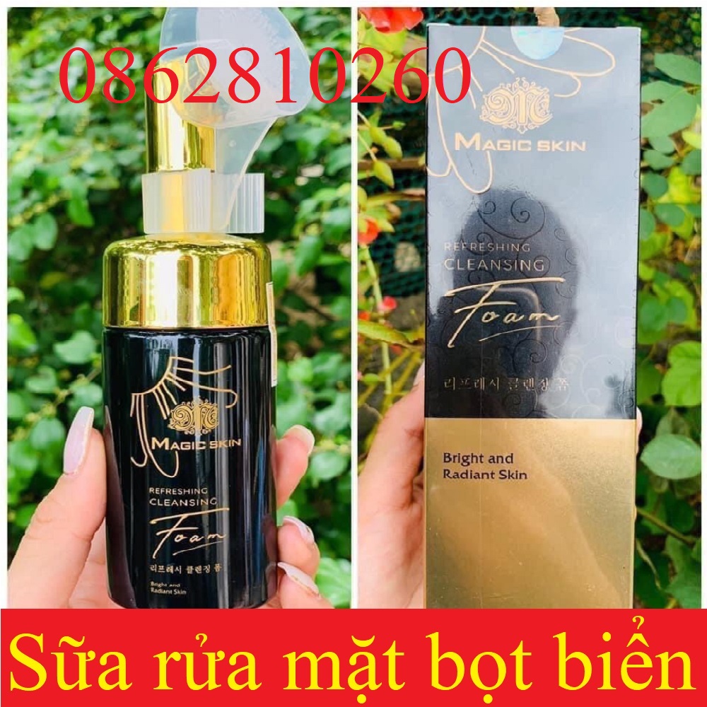 Sữa Rửa Mặt Bọt Biển Magic Skin Refreshing Cleansing Foam