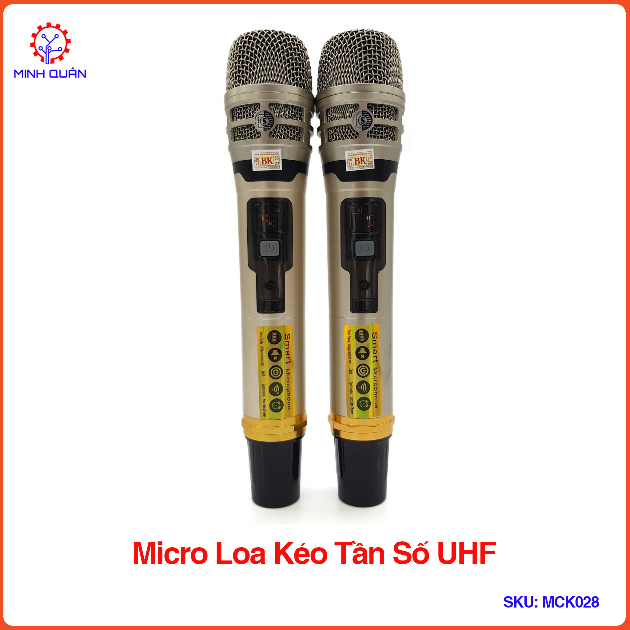 Micro Loa Kéo Nhôm UGX-21 Tần Số UHF