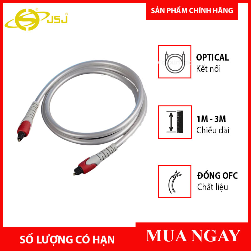 Dây Cáp Quang Optical Dài 3m JSJ- G 62