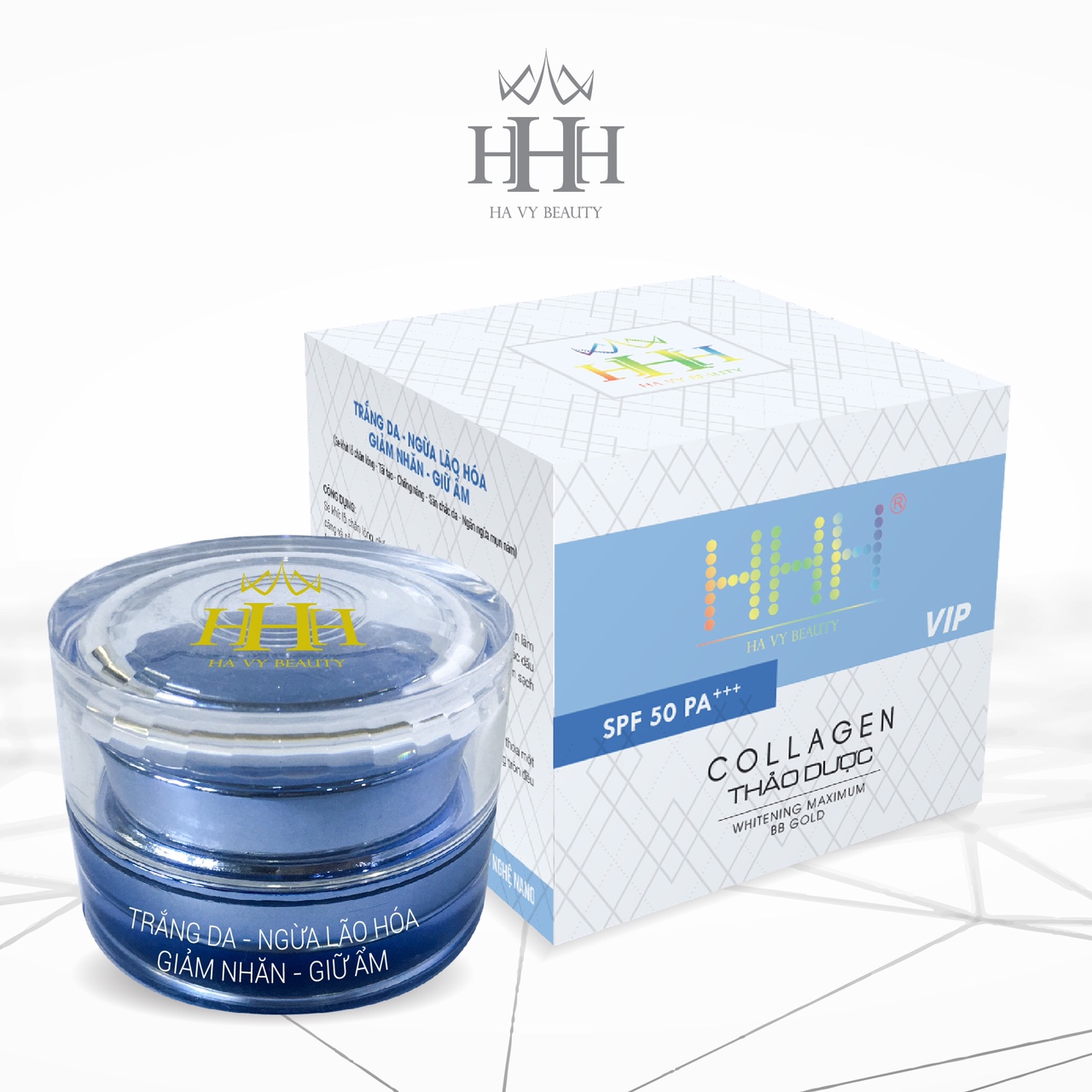 [HCM]Kem HHH trắng daTái tạo - Chống nắng - Săn chắc da