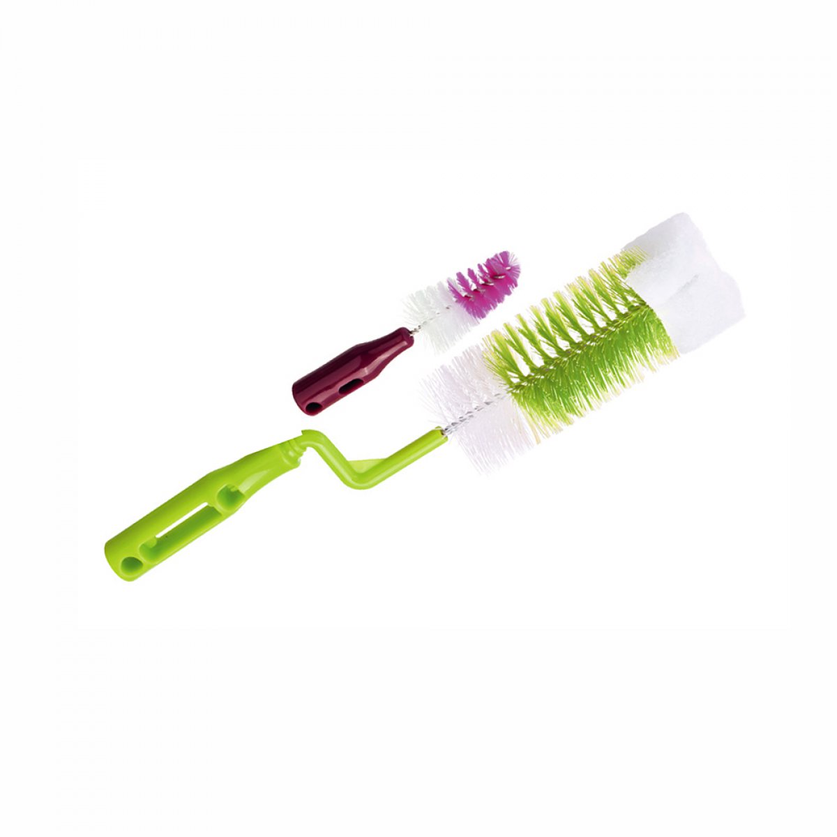 Chổi Cọ Bình Sữa Và Núm Ty Farlin BF.252 Đầu Mút (Xoay 360 độ)